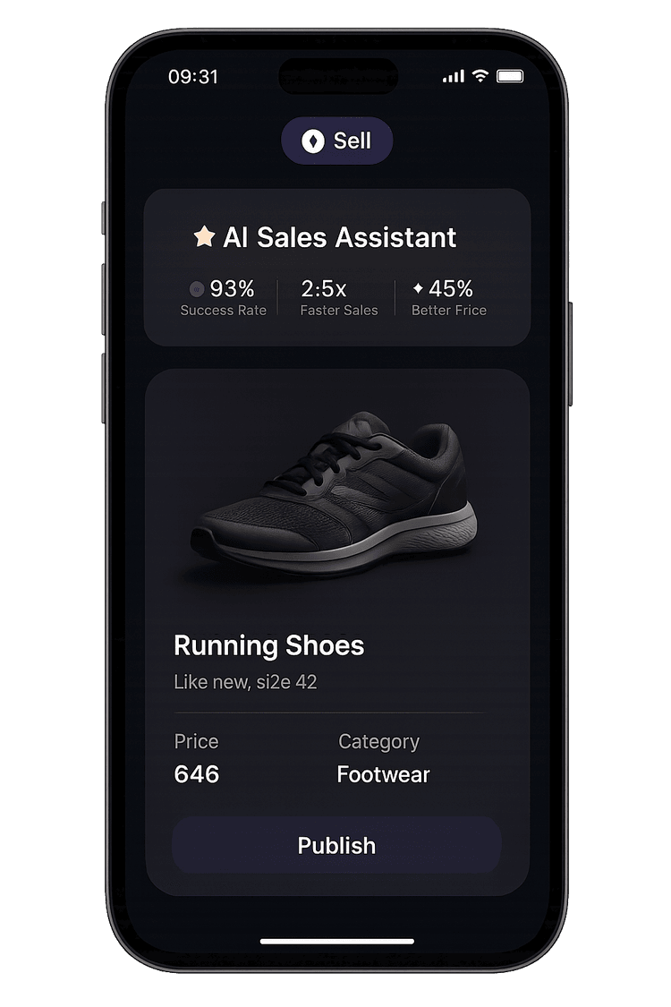 SnapSell app preview